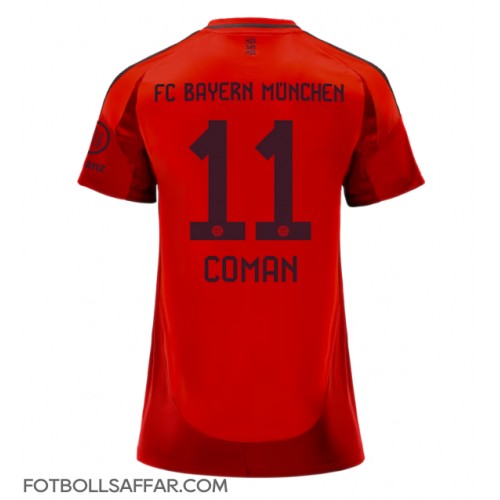 Bayern Munich Kingsley Coman #11 Hemmatröja Dam 2024-25 Kortärmad